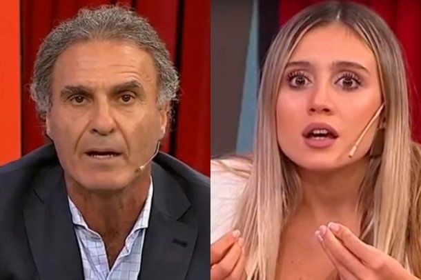 Oscar Ruggeri y Morena Beltrán se trenzaron en un cruce tenso