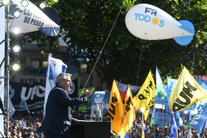 Diez frases de Alberto Fernández en el Día de la Militancia