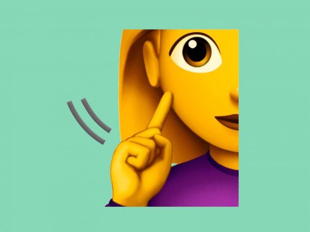 WhatsApp: qué significa el emoji de la mujer que señala su oreja