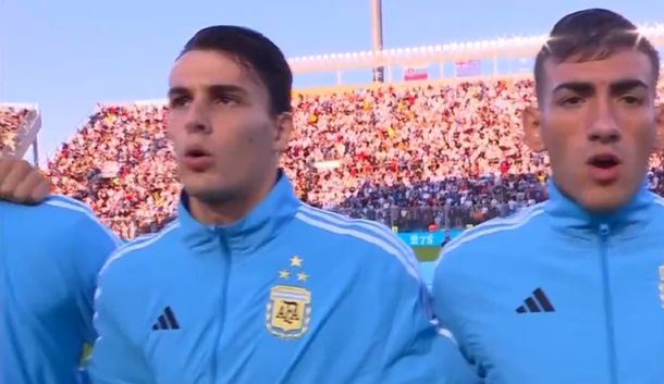 Mundial Sub 20: así sonó el Himno Nacional Argentino en San Juan