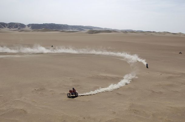 Finalizó la segunda etapa del Dakar 2013 en Perú