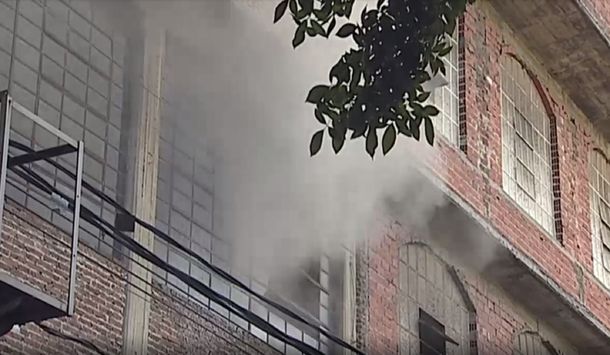 Se incendió una fábrica de textiles en San Martín&nbsp;