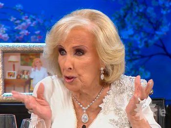 Mirtha Legrand.
