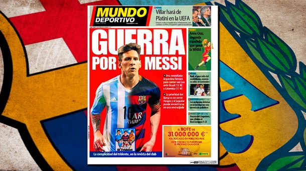 Guerra por Messi: el conflicto entre la Selección Argentina y el Barcelona