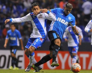 Racing igualó con Puebla en su debut en la Libertadores