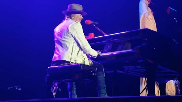 Axl Rose se lo tomó bien a pesar del susto