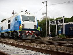 Tras dos años, volvió el tren a Mar del Plata