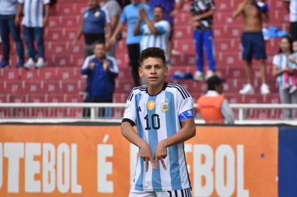 Argentina 2 - Venezuela 1, por el Sudamericano Sub-17: minuto a minuto