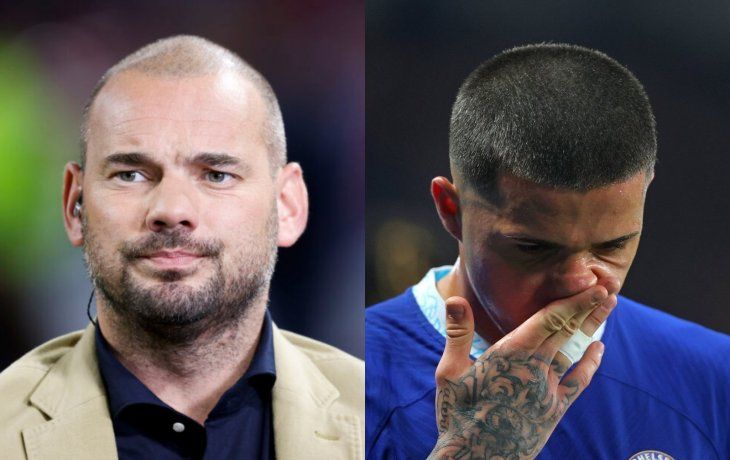 La despiadada crítica de Sneijder a Enzo tras la eliminación de Chelsea