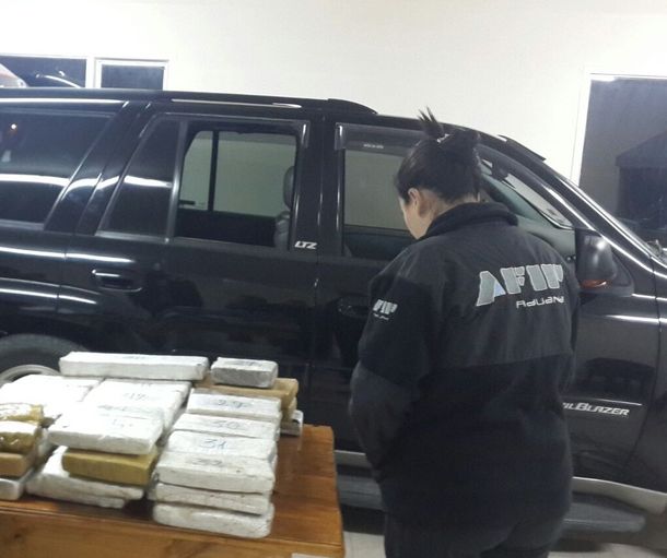 Santa Cruz: la AFIP incautó 41 kilos de marihuana y 200 gramos de cocaína