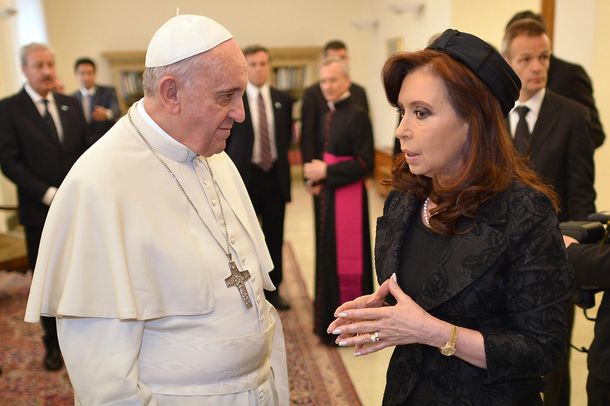 El Papa invitó por carta a Cristina a un almuerzo privado en el Vaticano