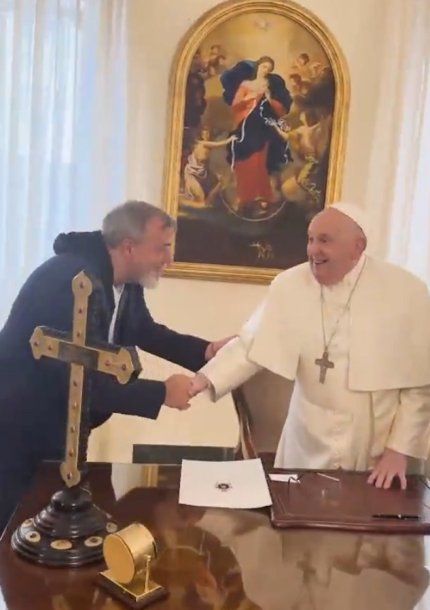 El Papa Francisco recibió a los líderes de ATE El Papa Francisco recibió a los líderes de ATE