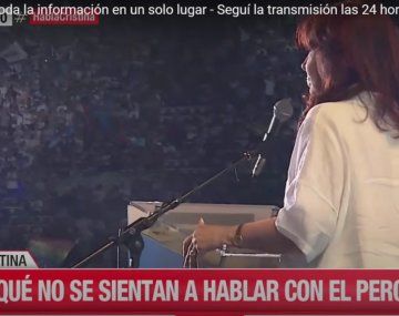 Rating: cómo le fue al discurso de Cristina Kirchner contra los canales de aire