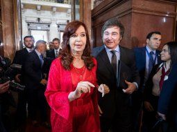 Cristina Kirchner le respondió el presidente Javier Milei