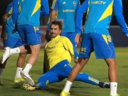Video: la tremenda patada de Diego Martínez a un jugador de Boca