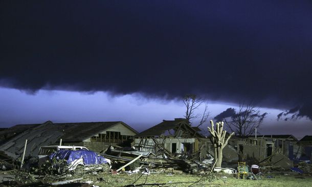El relato de un argentino que fue testigo del tornado