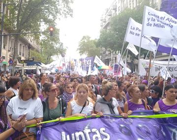 Día Internacional de la Mujer en Buenos Aires.