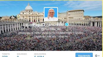 la cuenta de twitter del papa en espanol supero los 5 millones de seguidores la cuenta de twitter del papa en espanol supero los 5 millones de seguidores