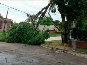 Un tornado generó graves daños en una ciudad de Corrientes