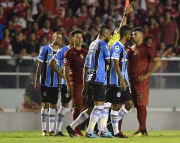 La expulsión de Gigliotti cambió el partido