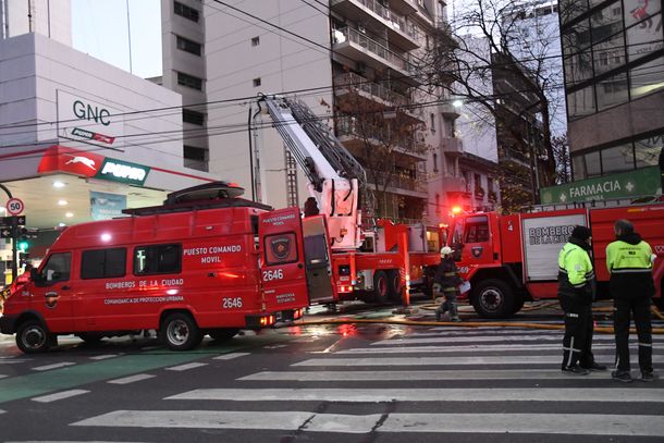 El incendio en Recoleta fue por la batería de un monopatín