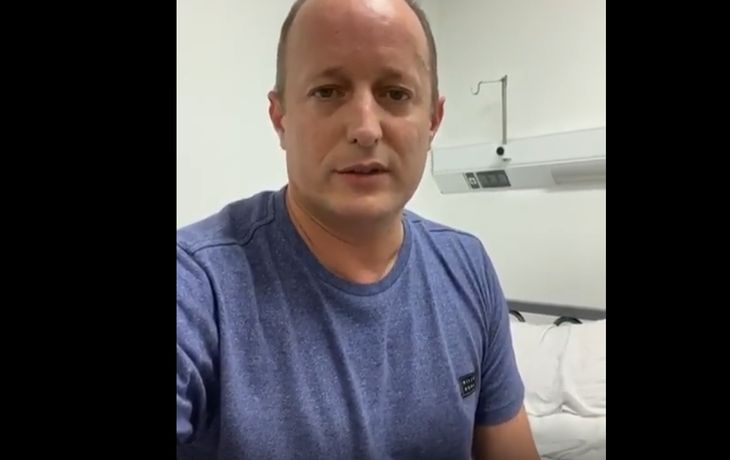 Mart&iacute;n Insaurralde evoluciona bien de su cuadro de Covid-19