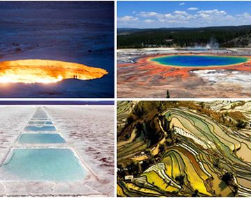 ¿Cuáles son los diez destinos más surrealistas del mundo?