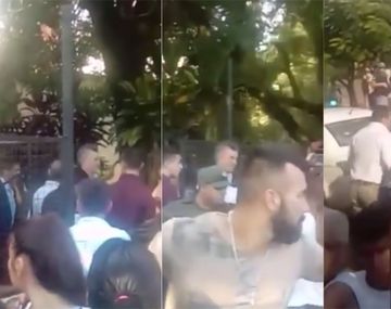 Escracharon a Macri por las inundaciones durante su visita al Chaco