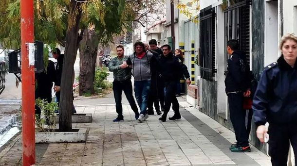 Este es Condorito al momento de la detención