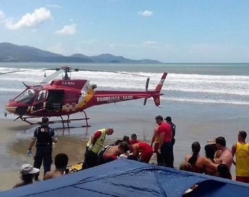Un turista argentino se descompensó y murió en Itapema
