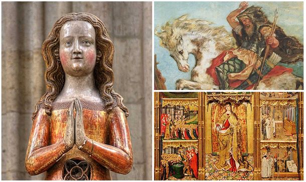 La leyenda de Santa Ursula y Atila.