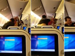 japon: la violenta pelea entre dos pasajeros en un avion japon: la violenta pelea entre dos pasajeros en un avion