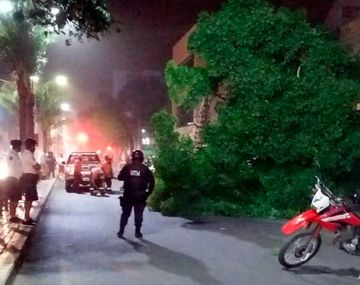 El temporal de viento también sacudió a Santiago del Estero