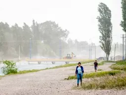 Sábado complicado por vientos de más de 100 km/h en dos provincias: el informe del SMN