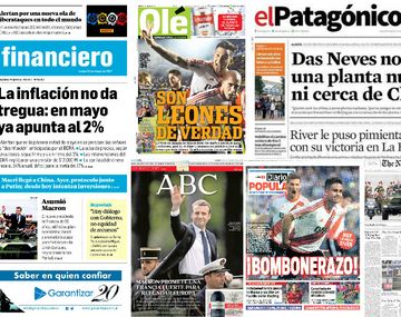 Mirá las tapas de los diarios