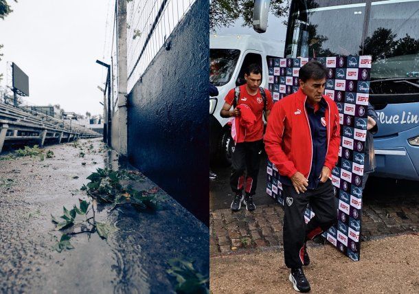 Fuerte temporal en Uruguay en la previa al amistoso de Independiente: ¿se juega?