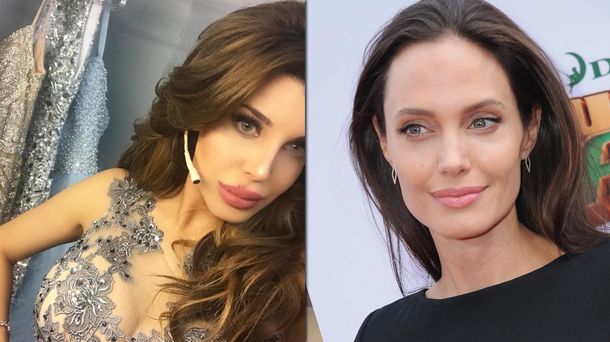 Charlotte Caniggia se quiere parecer a Angelina Jolie