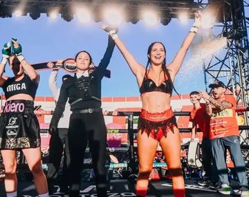 Flor Vigna vuelve a boxear este domingo.