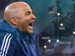 Jorge Sampaoli encabeza su segunda ronda de encuentros con jugadores Jorge Sampaoli encabeza su segunda ronda de encuentros con jugadores
