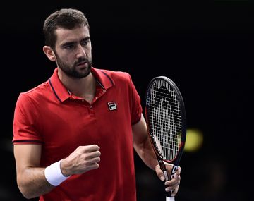 El croata Marin Cilic clasificó al Masters de Londres y llegará más cansado a la final de la Copa Davis