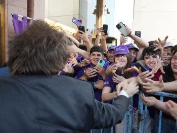 Javier Milei en Córdoba.