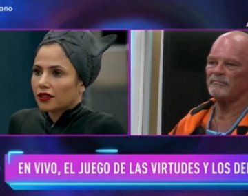 Nuevo capítulo en Gran Hermano: tenso careo en vivo entre Alfa y Romina