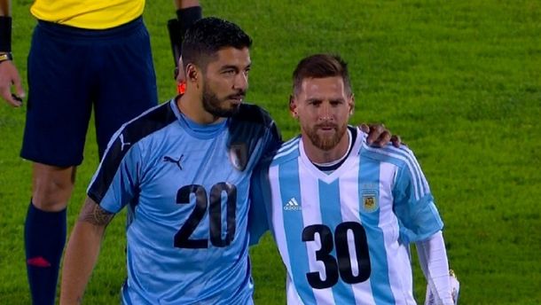 Messi y Suárez promovieron la candidatura de Argentina y Uruguay para el Mundial 2030