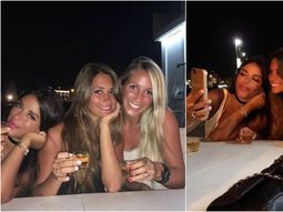 antonella roccuzzo, de fiesta con amigas: risas y tragos en la noche de barcelona antonella roccuzzo, de fiesta con amigas: risas y tragos en la noche de barcelona