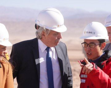 Alberto Fernández recorrió el proyecto minero de litio Tres Quebradas