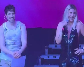 Wanda fue invitada al show de Martín Cirio y apareció para cantar
