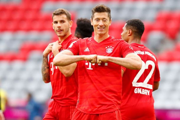 Robert Lewandowski se convirtió en el máximo goleador de la temporada