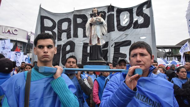 Barrios de Pie es una de las organizaciones sociales que se moviliza