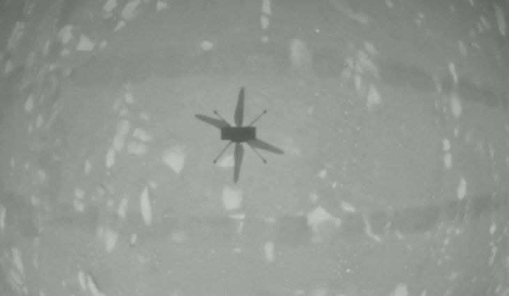 VIDEO: La NASA logra volar por primera vez un dron en Marte