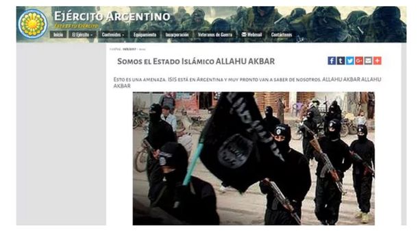Ahora la víctima del hackeo fue el ejército argentino